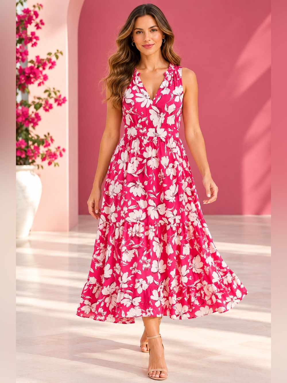 🎉5 for $45🎉 BTFBM dress maxi long size M